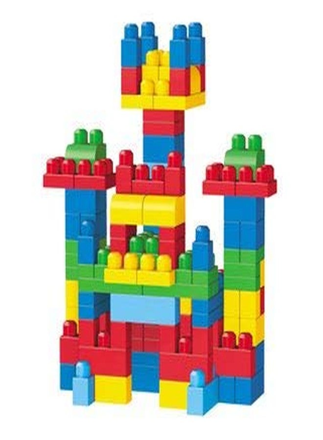 STLYZ My First Builder Blocks Plastic Creative Learning Educational Blocks, Also Known as Learning & Play Toy Set for Kids of + 3 Year’s (Multi Color) - Image 5